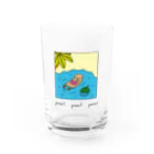 Futakawa Mayuのグッズショップのpool ラッコ Water Glass :front