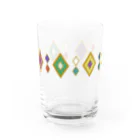 フタイチノオミセのオリエンタルダイヤ Water Glass :front