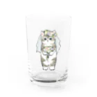 mofusandの花嫁にゃん Water Glass :front