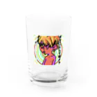 いぶひひひのして寝よう Water Glass :front