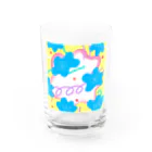 kirinpicnicのハッピーフラワーはじける Water Glass :front