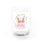 フラワープリンセスのきゅんきゅん♡ラビット Water Glass :front