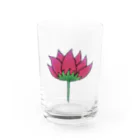 まぴこMAKERのポコの花 Water Glass :front