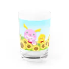 dragonpinkのどらごんにゃシリーズ Water Glass :front
