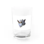 よつばナムクのよつば&まるお Water Glass :front