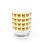 kihbouのねこいっぱい飲みものグラス Water Glass :front