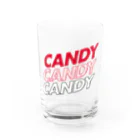 LONESOME TYPE ススのCANDY (RedApple) Water Glass :front