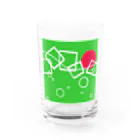 sagのmelon  soda Water Glass :front