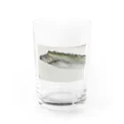 よっちーStoreのたちうおくん Water Glass :front