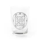 小坂保行の魔法陣ぽいやつ1 Water Glass :front