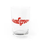 island grooveのRED INK Water Glass :front