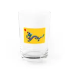 万国国旗ショップの清(大清帝国) Water Glass :front