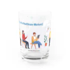 シェアメディカルブランドショップのCheer up! Water Glass :front