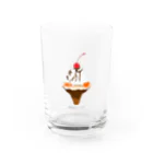 ひよ角煮のとろ〜りチョコレートパフェ Water Glass :front