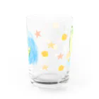 ほわぽよ。の練習あるのみ!!波乗りカッパのきゅぅちゃん Water Glass :front