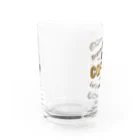 まるいねこのコーヒー カフェ Water Glass :front