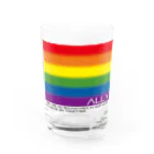 フィールハピネスのアライ グラス / ally glass Water Glass :front