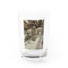 世界の絵画アートグッズのアーサー・ラッカム《不思議の国のアリス》 Water Glass :front