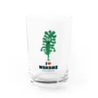 YoakeNecoのわかめんぬ　東北☆家族 Water Glass :front