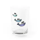 くらの色々屋さんの生魚さん×3 Water Glass :front