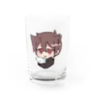 まろここちゃんのしょんしょんなこちゃん Water Glass :front