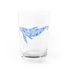 ラルゴのWhale In The Sea Animal(青) Water Glass :front