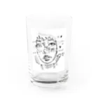 303companyの鉛筆画「sleep」 Water Glass :front