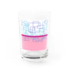 Dee’s Sweet Designsの機械的日常　可愛く賢く Water Glass :front