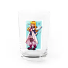 なまこの酢漬けアイテムの落第天使ちゃん Water Glass :front