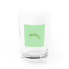 白玉しらこのカメレオン Water Glass :front