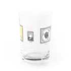 犬小屋の芸術 Water Glass :front