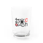 さおりんの謎ショップの謎ロゴグッズ Water Glass :front