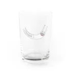 テンツクのよろず屋の猫ろんだグラス Water Glass :front