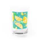 Ponのsummer Water Glass :front