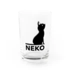 wacky mackeyのNEKO Water Glass :front