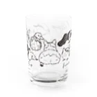 monbulanのプリティーヒップ〜ステキなおしり〜 Water Glass :front