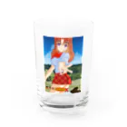 takasishopのえりかちゃんとブイ！！ Water Glass :front