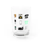 Daikichi Sugawaのホビースペースの電話の歴史 Water Glass :front