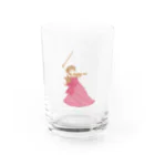 りりこオリジナルグッズのりりこグッズ全身 Water Glass :front