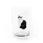 テキトウ屋のねこ猫ネコ Water Glass :front