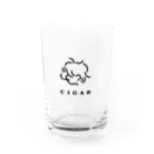 H A R U B O O Kのシガー Water Glass :front