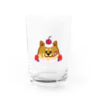 柴犬が好きなともみょんの柴犬プリン Water Glass :front