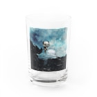 Masashi Kaminkoの【パンダ】イルカとポンちゃん Water Glass :front