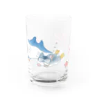 NEZU3のダイビングねずみ Water Glass :front