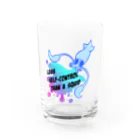 みゅーでのイカ以下の自制心 Water Glass :front