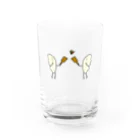 ＋Whimsyの羽根つき餃子 Water Glass :front