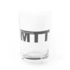 マニアックトップチームグッズショップのMTT（ManiacTopTeam） グラス前面