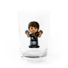 学大酒場エビス参のまみぞうw Water Glass :front