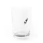 たかなからしたかなの寝る犬 Water Glass :front