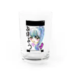 レモンかわいい女子♥️オリジナルショップのおはよう♥️女子 Water Glass :front